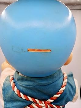 ヴィンテージ特大ソフビ貯金箱一休さん 貴重☆特大 一休さん ソフビ人形 貯金箱 44．0cm 当時物